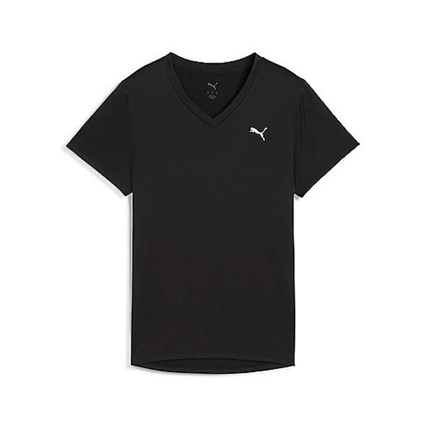 W TAD ESSENTIAL VNECK TEE Tee-shirt à manches courtes femme PUMA - Image 5